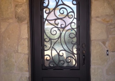 Custom Iron Ornate Door Designs Presidio Steel Doors Windows