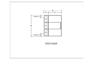 CAD Drawings | Presidio Doors - Custom Iron Doors - Austin, Texas